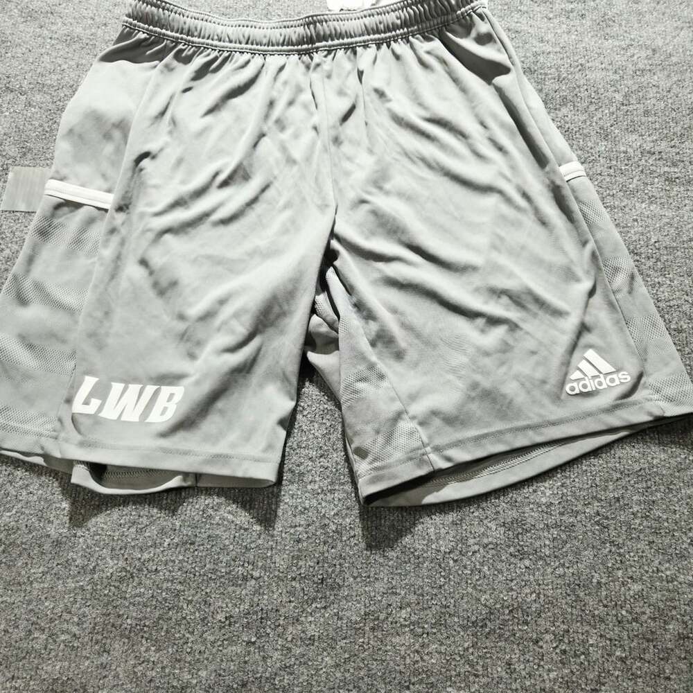 Adidas Aeroready Shorts Size L Gray Athletic LWB